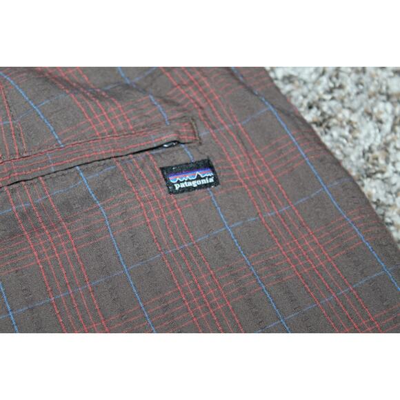 Bundle Lot of 3 Patagonia Thrift Shorts Plaid Striped Flat Front Men's Size 40 - Picture 10 of 16